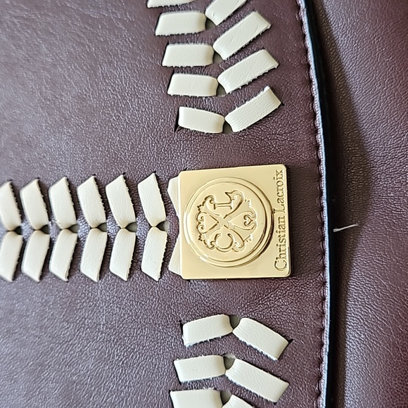 Purple Christian Lacroix purse - Picture 3 of 6